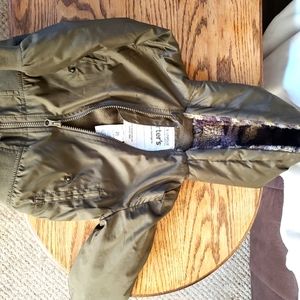 Toddler Army Green Jacket